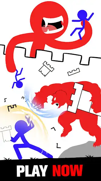 Play Stick Fight: Endless Battle  and enjoy Stick Fight: Endless Battle with UptoPlay