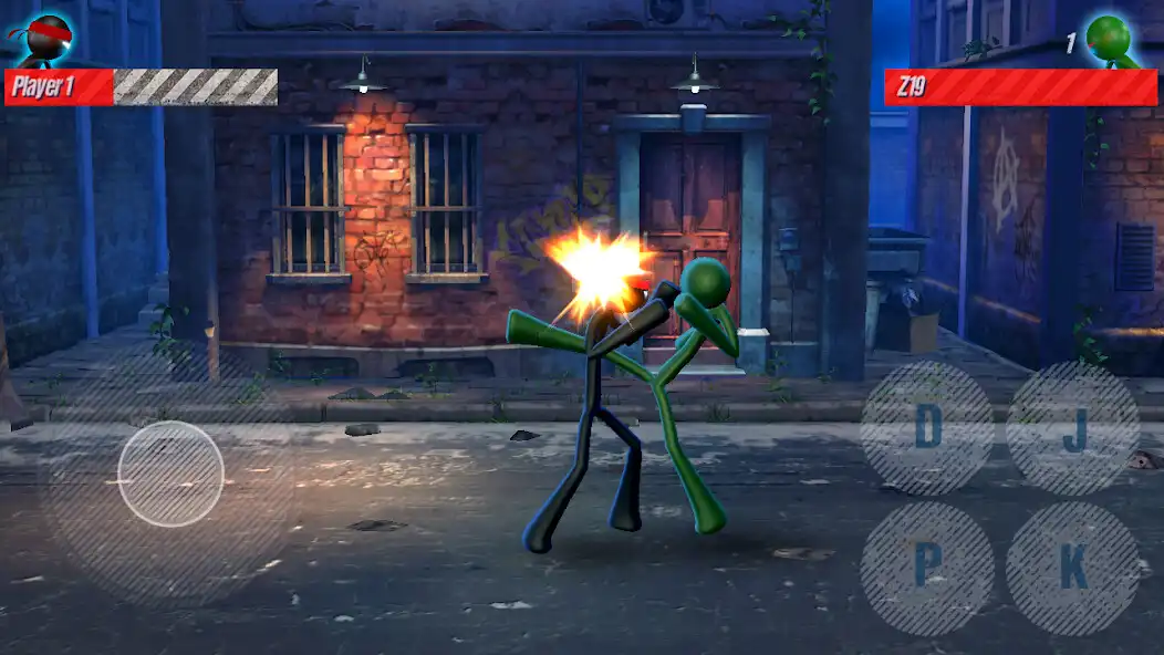 Play Stick Fight as an online game Stick Fight with UptoPlay