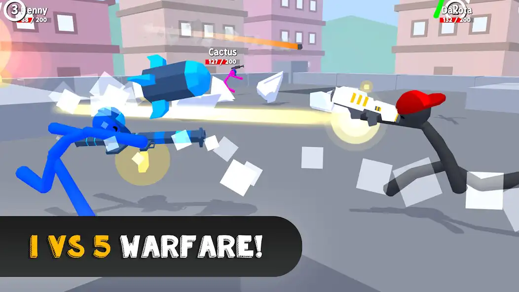 Play Stickgrounds.io: Rampage Wars as an online game Stickgrounds.io: Rampage Wars with UptoPlay