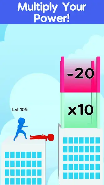 Play Stick Hero Fight - tower level as an online game Stick Hero Fight - tower level with UptoPlay
