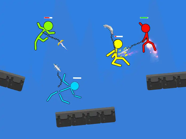 Play Stick Hero Stickman Smasher as an online game Stick Hero Stickman Smasher with UptoPlay