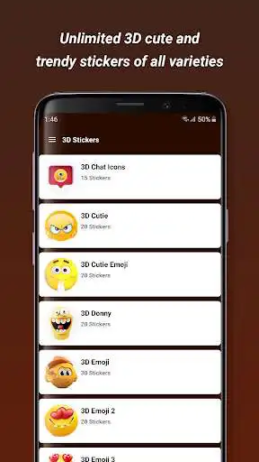 Play Stickie: Social Stickers 3D as an online game Stickie: Social Stickers 3D with UptoPlay