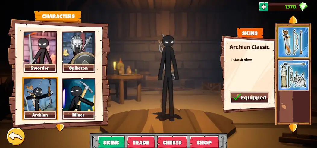 Play Stick Infinite Kingdom as an online game Stick Infinite Kingdom with UptoPlay