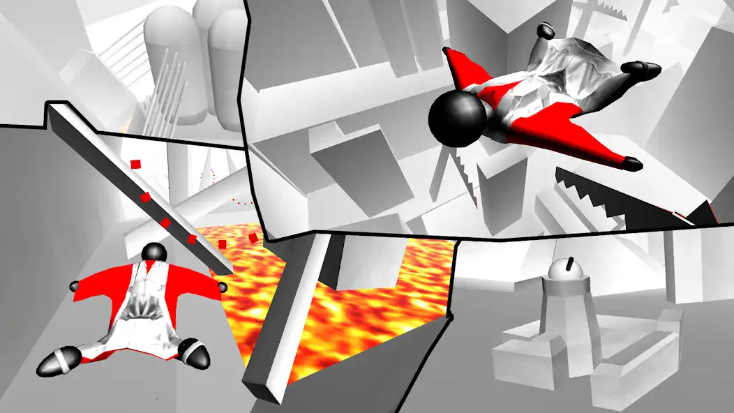 Play Stickman 3D Wingsuit  and enjoy Stickman 3D Wingsuit with UptoPlay