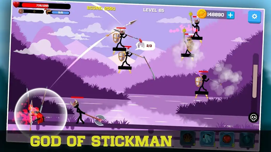 Play Stickman Archery Master-Archer as an online game Stickman Archery Master-Archer with UptoPlay