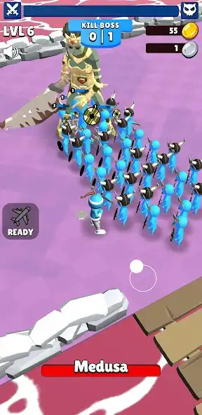 Play Stickman Army: Clash as an online game Stickman Army: Clash with UptoPlay