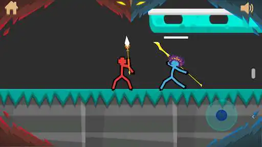 Play Stickman Awesome Battle as an online game Stickman Awesome Battle with UptoPlay