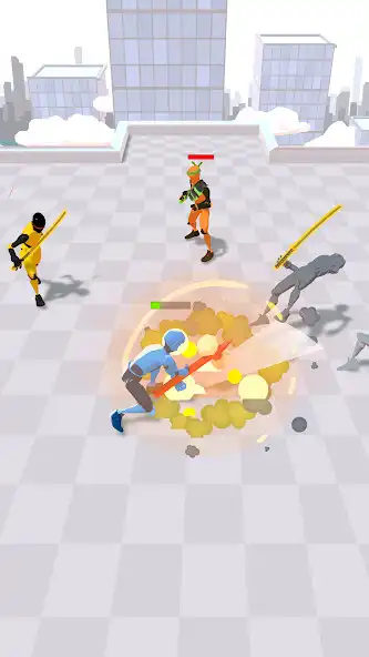 Play Stickman Battle: Fighting Hero as an online game Stickman Battle: Fighting Hero with UptoPlay