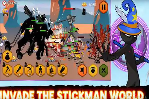 Play Stickman Battle as an online game Stickman Battle with UptoPlay