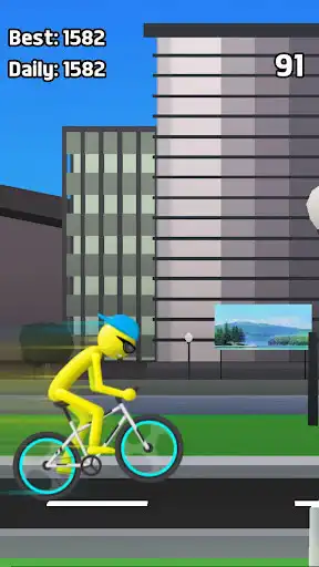 Play Stickman Bike Wheelie  and enjoy Stickman Bike Wheelie with UptoPlay