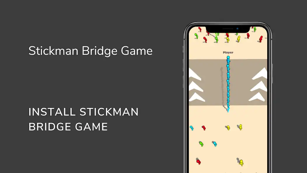 Play Stickman Bridge Stickman Tower as an online game Stickman Bridge Stickman Tower with UptoPlay