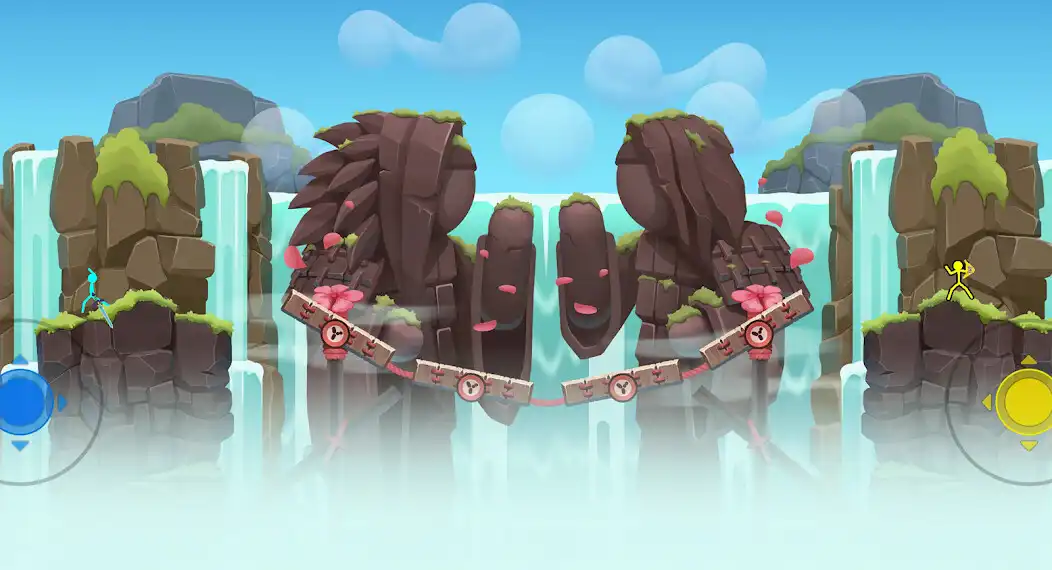 Play Stickman Clash Mobile as an online game Stickman Clash Mobile with UptoPlay