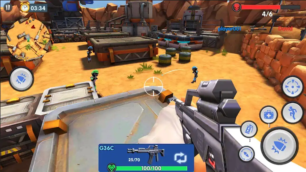 Play Stickman Critical Strike Ops- Multiplayer PvP FPS as an online game Stickman Critical Strike Ops- Multiplayer PvP FPS with UptoPlay