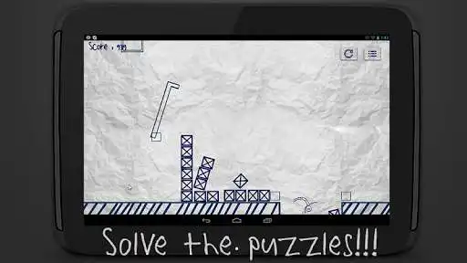Play Stickman Draft -  every rugged paper is a Puzzle as an online game Stickman Draft -  every rugged paper is a Puzzle with UptoPlay