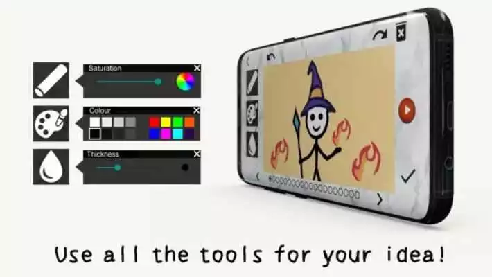 Play Stickman: draw animation