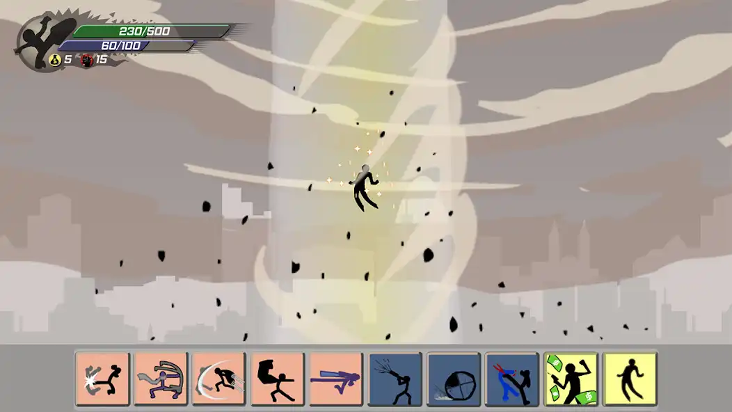 Play Stickman Epic Fight as an online game Stickman Epic Fight with UptoPlay
