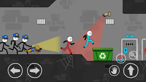 Play Stickman Escape: Prison Break  and enjoy Stickman Escape: Prison Break with UptoPlay