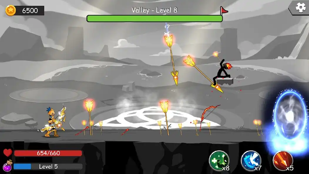 Play Stickman Fight Archer Survival  and enjoy Stickman Fight Archer Survival with UptoPlay