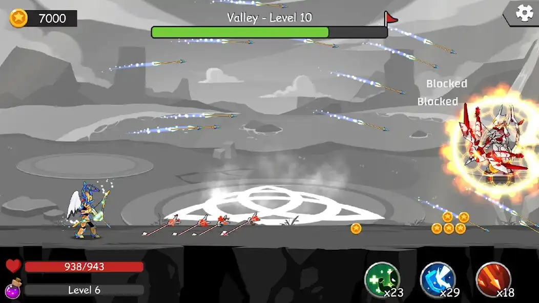 Play Stickman Fight Archer Survival as an online game Stickman Fight Archer Survival with UptoPlay