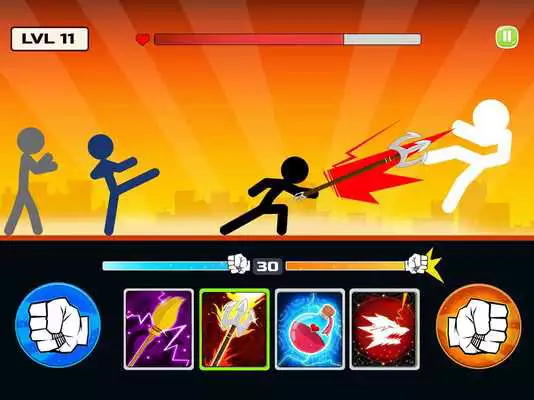 Play Stickman Fighter : Mega Brawl