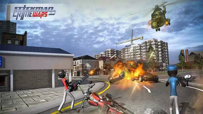 Play Stickman Gangster City Vegas Crime Mafia Chase