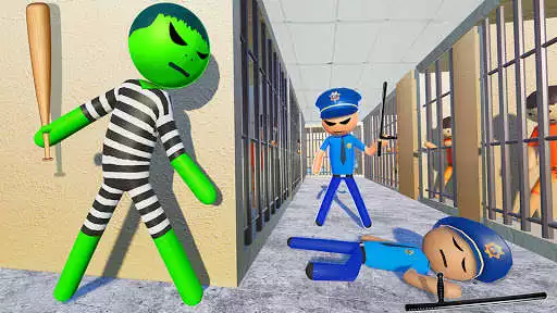 Play Stickman Giant Hero Crime City as an online game Stickman Giant Hero Crime City with UptoPlay