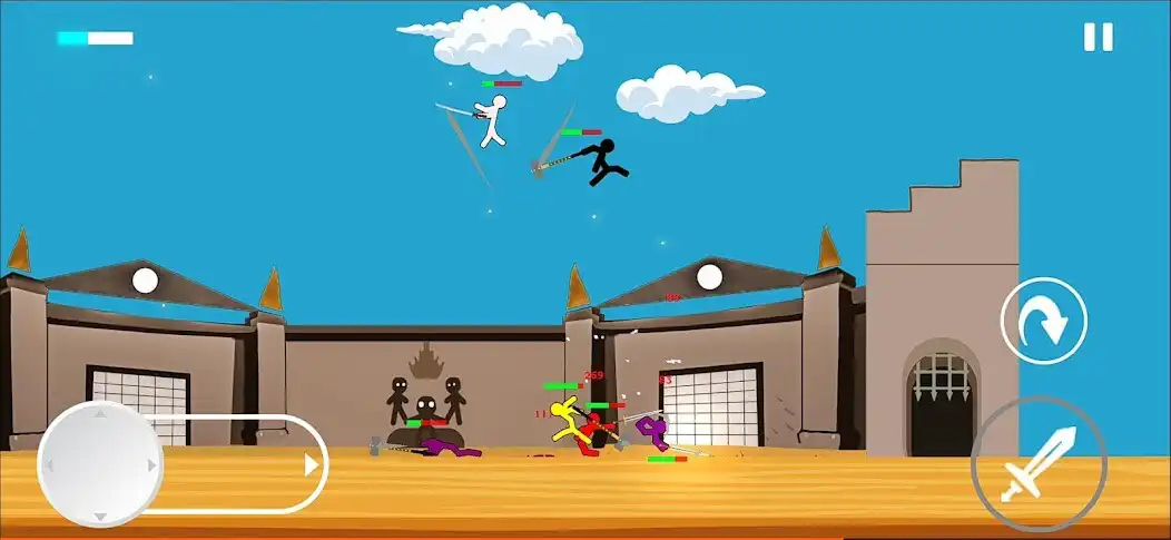 Play Stickman Gladiator as an online game Stickman Gladiator with UptoPlay