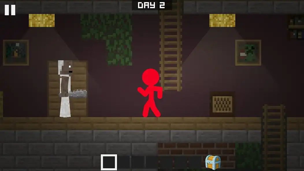 Play Stickman Grandma Horror Escape as an online game Stickman Grandma Horror Escape with UptoPlay