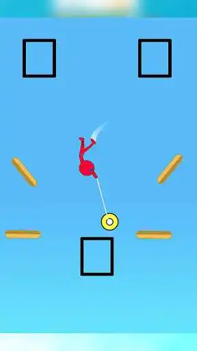 Play Stickman Hang on Tight -  Rope Hook Master  and enjoy Stickman Hang on Tight -  Rope Hook Master with UptoPlay