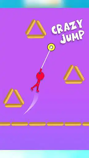 Play Stickman Hang on Tight -  Rope Hook Master as an online game Stickman Hang on Tight -  Rope Hook Master with UptoPlay