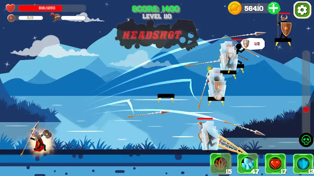 Play Stickman Hero Gladiator : Epic Battle  and enjoy Stickman Hero Gladiator : Epic Battle with UptoPlay