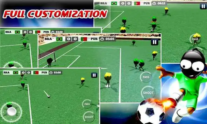 Play Stickman Hero Soccer