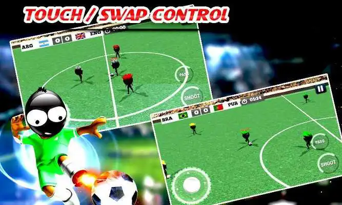 Play Stickman Hero Soccer
