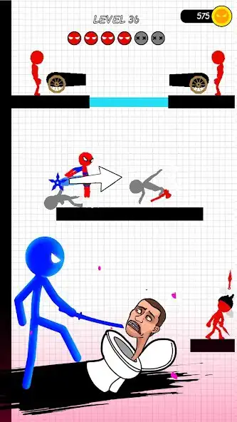 Play Stickman Hero: Teleport Fight  and enjoy Stickman Hero: Teleport Fight with UptoPlay