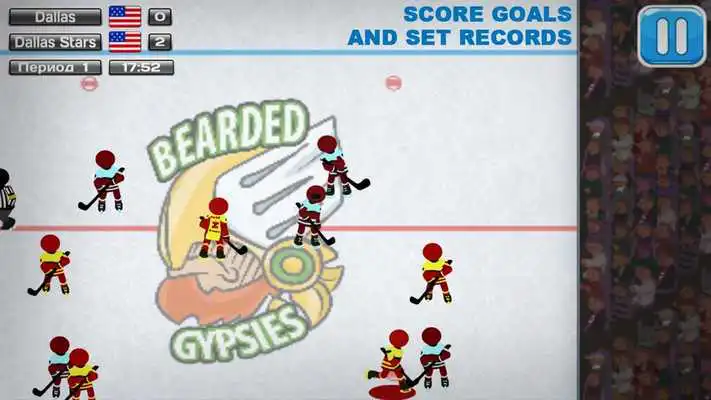 Play Stickman Hockey Stars