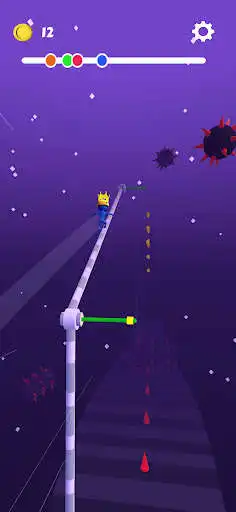 Play Stickman Hook iO: Crazy Jumps as an online game Stickman Hook iO: Crazy Jumps with UptoPlay