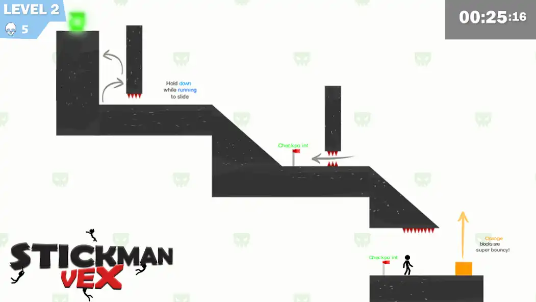 Play Stickman Impaled:Stick Parkour Platformer  and enjoy Stickman Impaled:Stick Parkour Platformer with UptoPlay