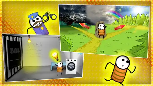 Play Stickman JailBreak Escape 4 as an online game Stickman JailBreak Escape 4 with UptoPlay