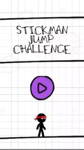 Play stickman jump challenge  and enjoy stickman jump challenge with UptoPlay