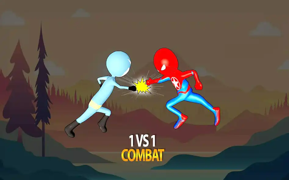 Play Stickman Karate Fighting Games as an online game Stickman Karate Fighting Games with UptoPlay