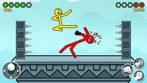 Play Stickman Kick Fighting Game  and enjoy Stickman Kick Fighting Game with UptoPlay