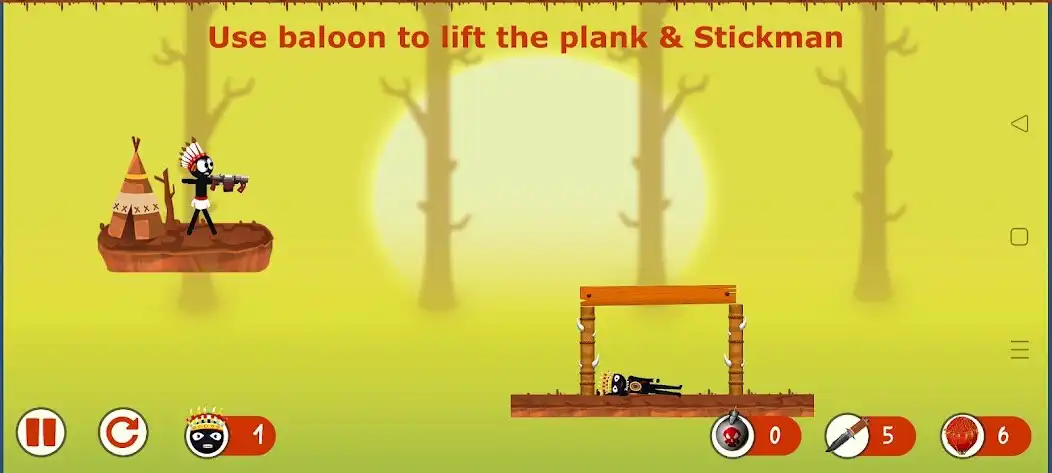 Play Stickman mind arrow  and enjoy Stickman mind arrow with UptoPlay