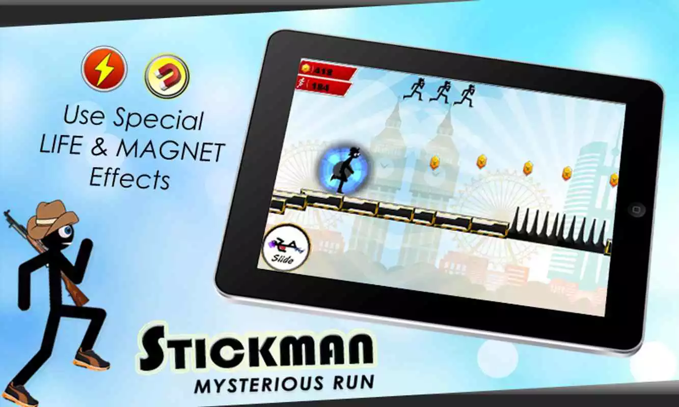 Play StickMan Mysterious Run