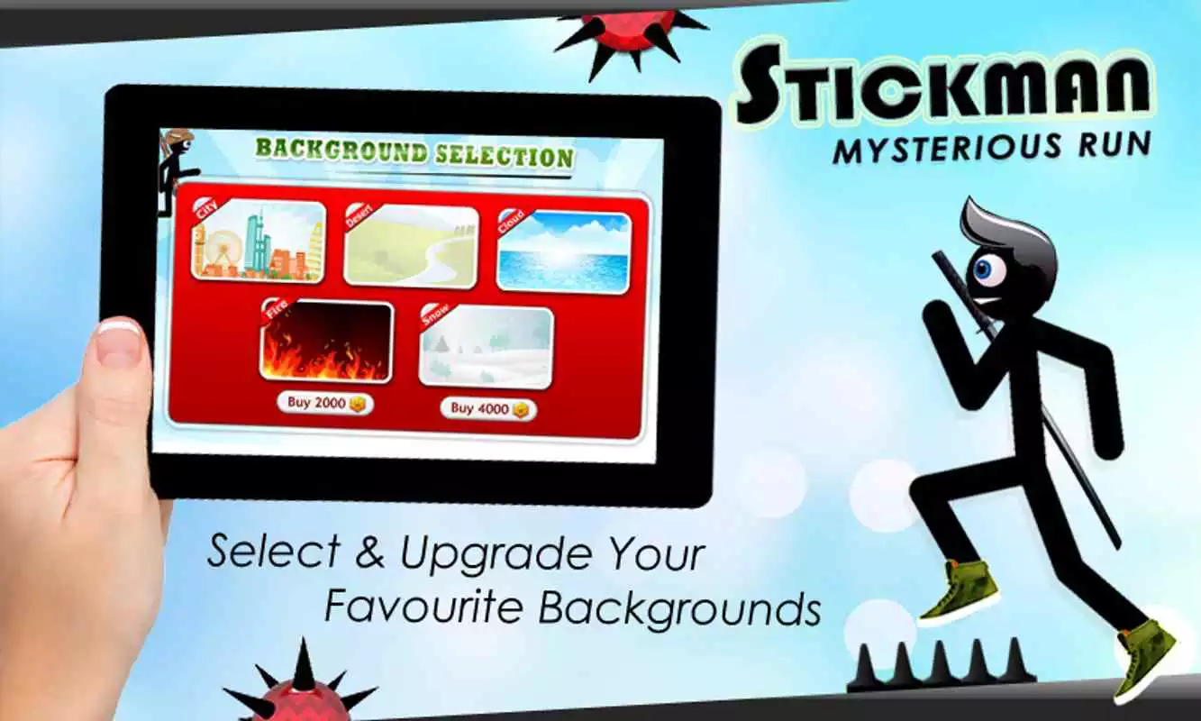 Play StickMan Mysterious Run