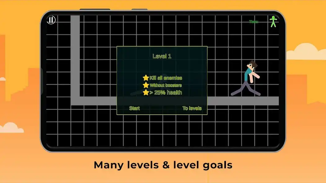 Play Stickman Online Warriors 3 as an online game Stickman Online Warriors 3 with UptoPlay