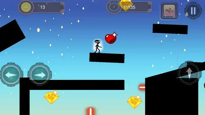 Play Stickman Parkour Platform -Fight