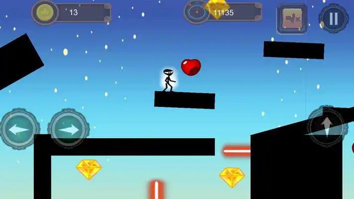 Play Stickman Parkour Platform -Fight