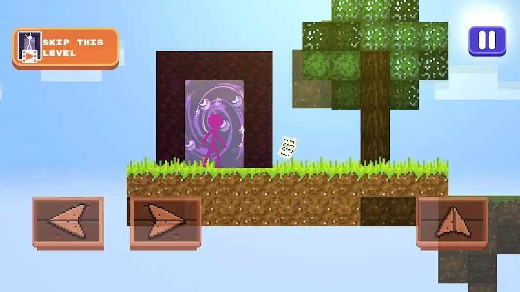 Play Stickman Parkour Skyland  and enjoy Stickman Parkour Skyland with UptoPlay