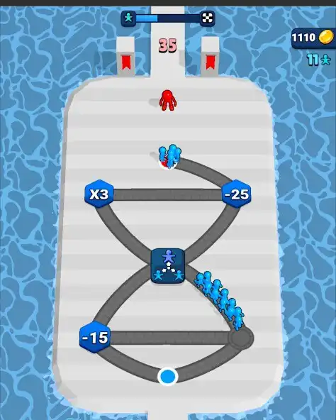 Play Stickman Path as an online game Stickman Path with UptoPlay