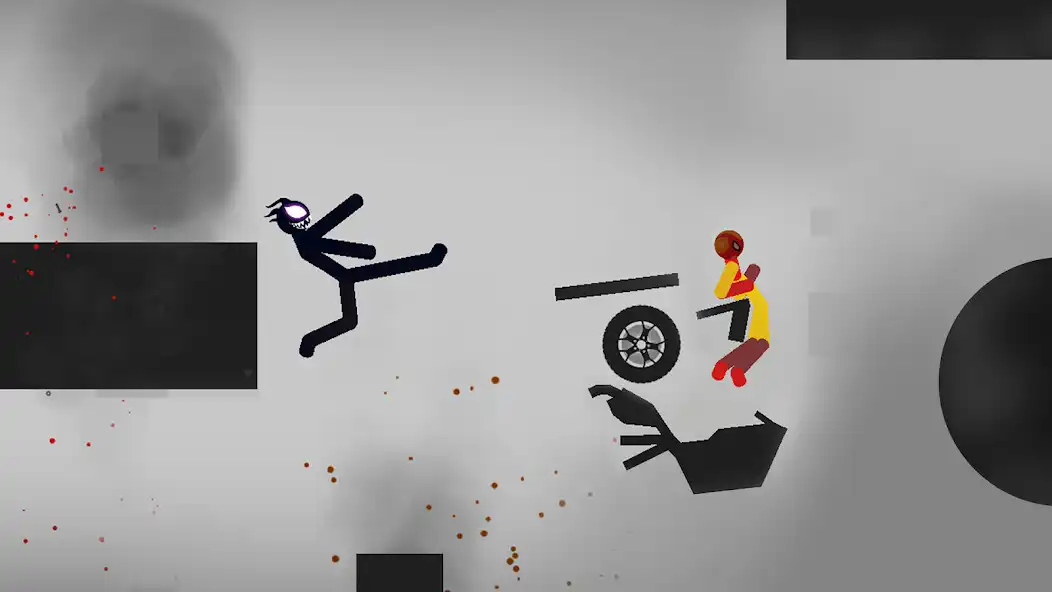 Play Stickman Physics Simulator as an online game Stickman Physics Simulator with UptoPlay